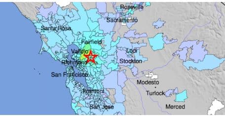 Terremoto de magnitud 5.8 en el norte de California recuerda a la población que debe estar preparada
