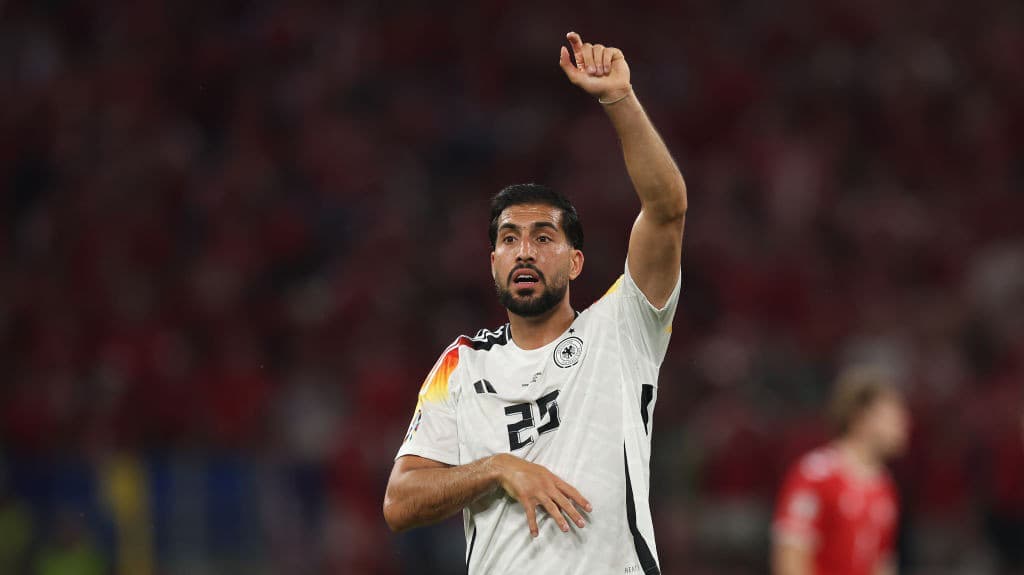 Alemania prepara Cuartos de la Eurocopa ante España sin Emre Can
