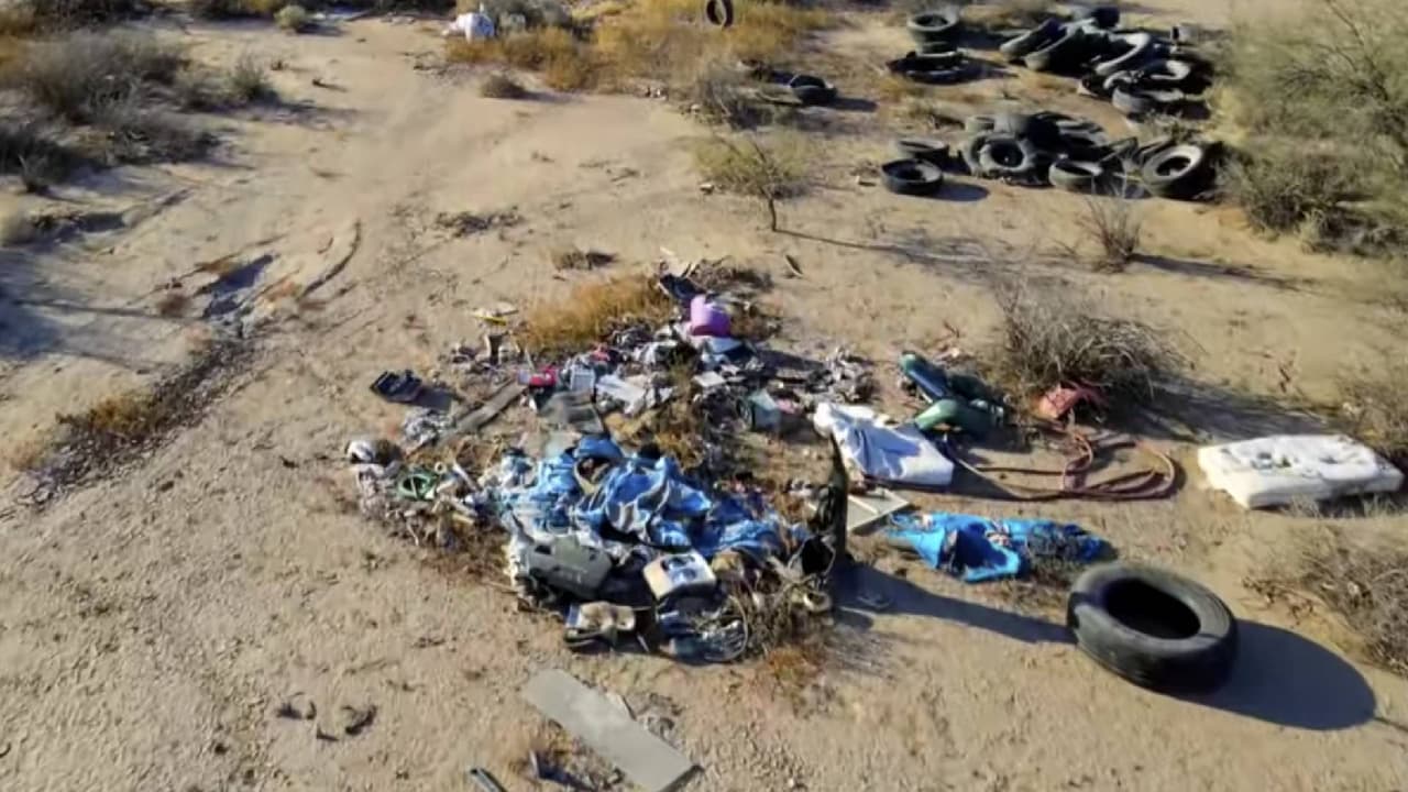 Cómo reclamar la recompensa en el condado Pinal por denunciar basureros ilegales