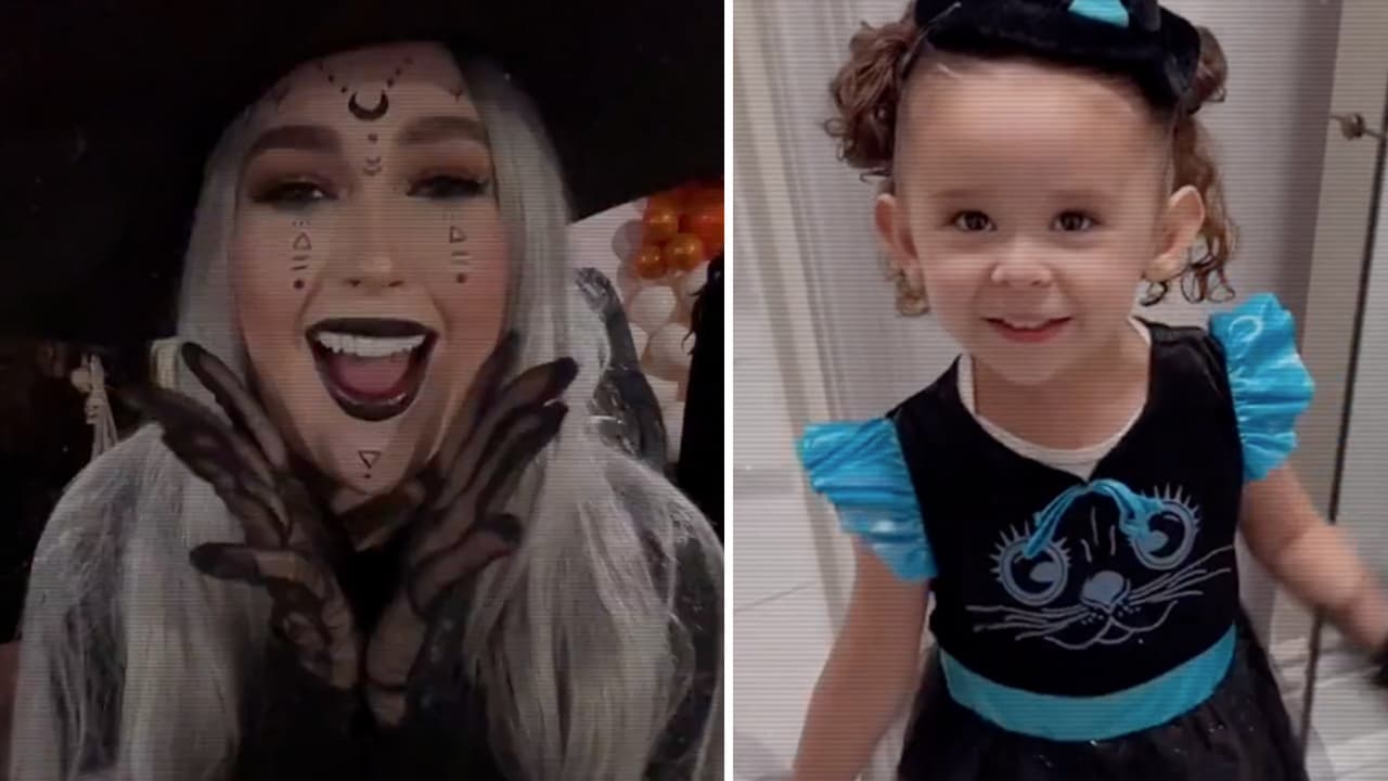 Kenia Ontiveros organiza un lujoso Halloween y 'La Bebechi' se roba cámara con su disfraz