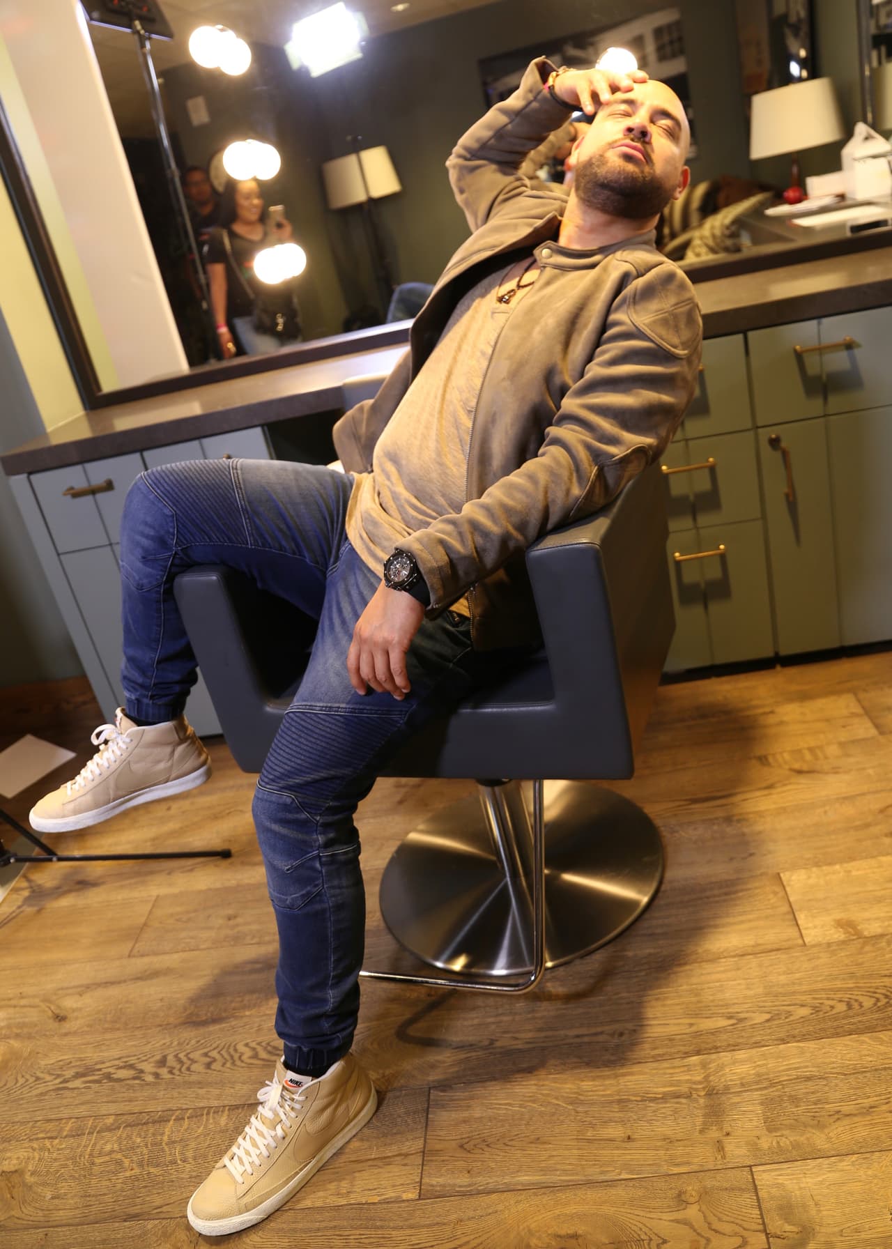 Pero qué relajado se veía. ¿A gusto, 
<b>Raúl</b>?