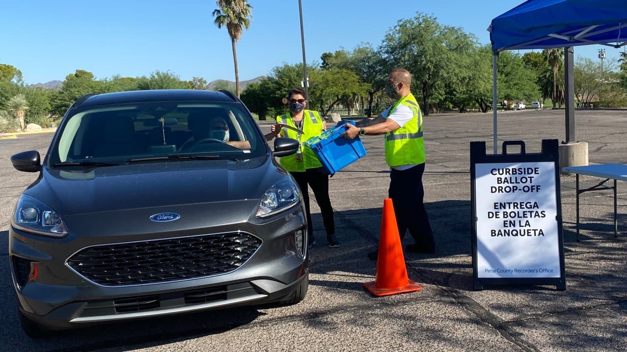 Vote desde la banqueta, la opción del condado Pima para las primarias en plena pandemia del coronavirus