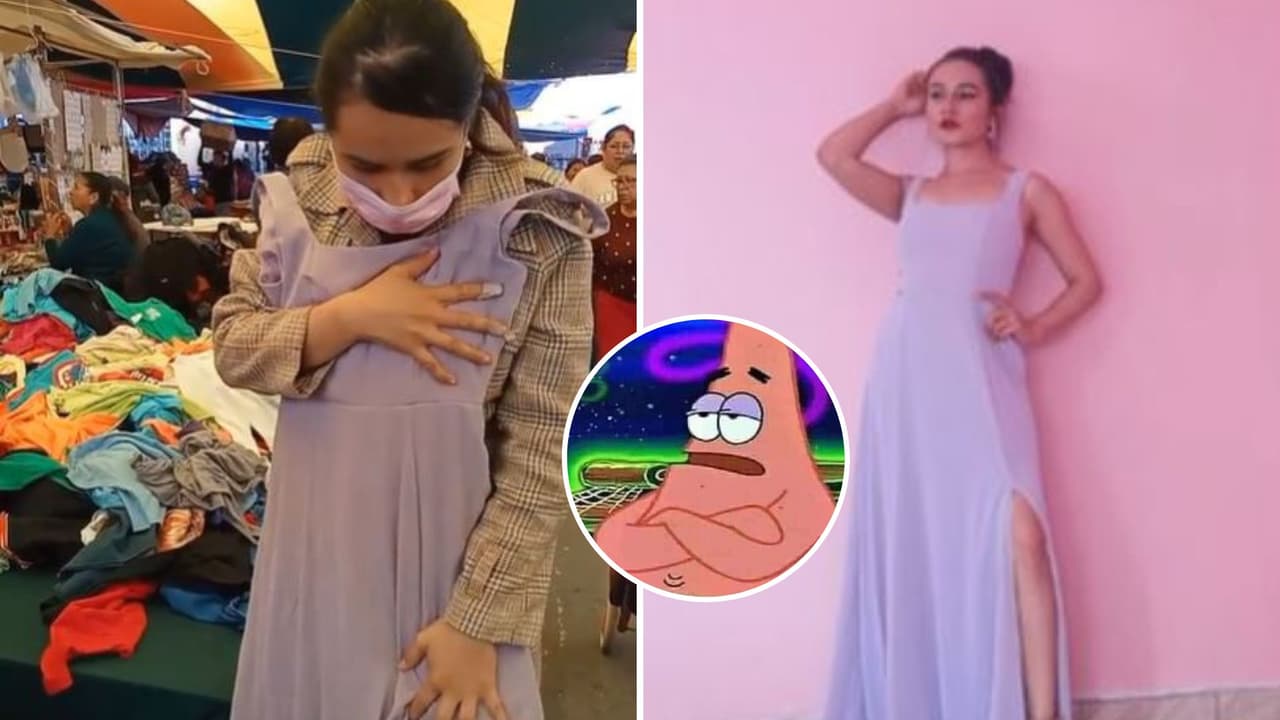 Joven encuentra vestido Alexander Mcqueen en la paca por 5 dólares: nadie le cree y esta es la razón