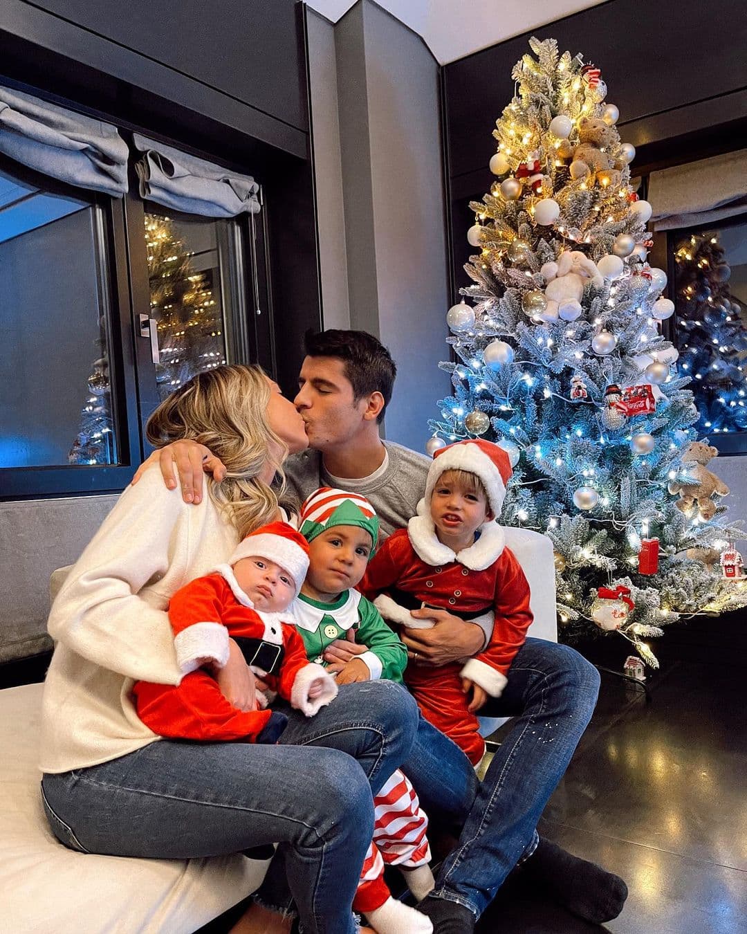 Álvaro Morata | Las personalidades del balompié desearon felices fiestas a través de sus redes sociales.