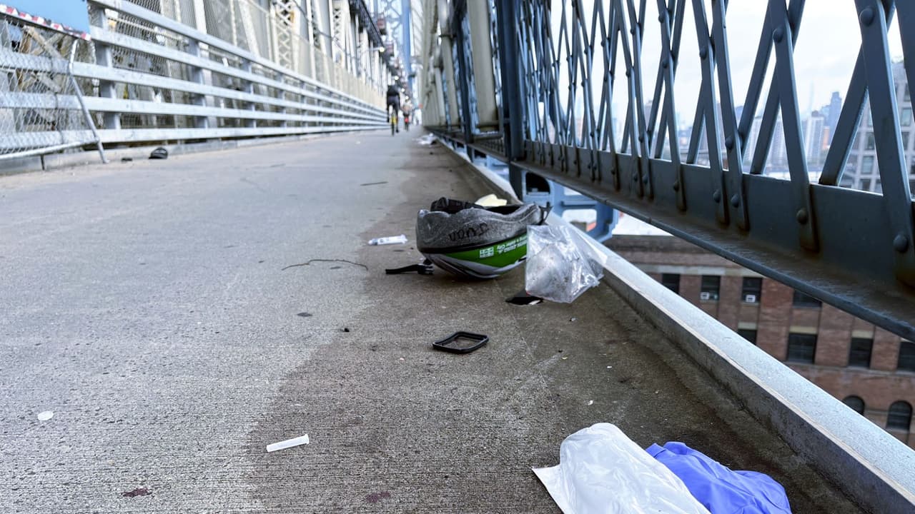 Choque trágico en ciclopista pone en evidencia crisis de motos en NY