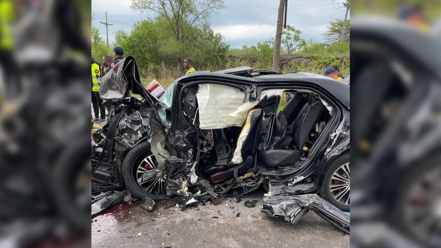 Identifican como hispano al conductor que murió en choque múltiple al sur de Chicago