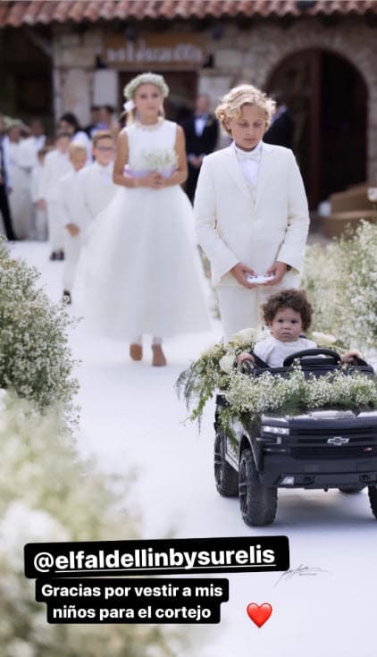 Gennaro en la boda de Francisca y Francesco Zampogna.