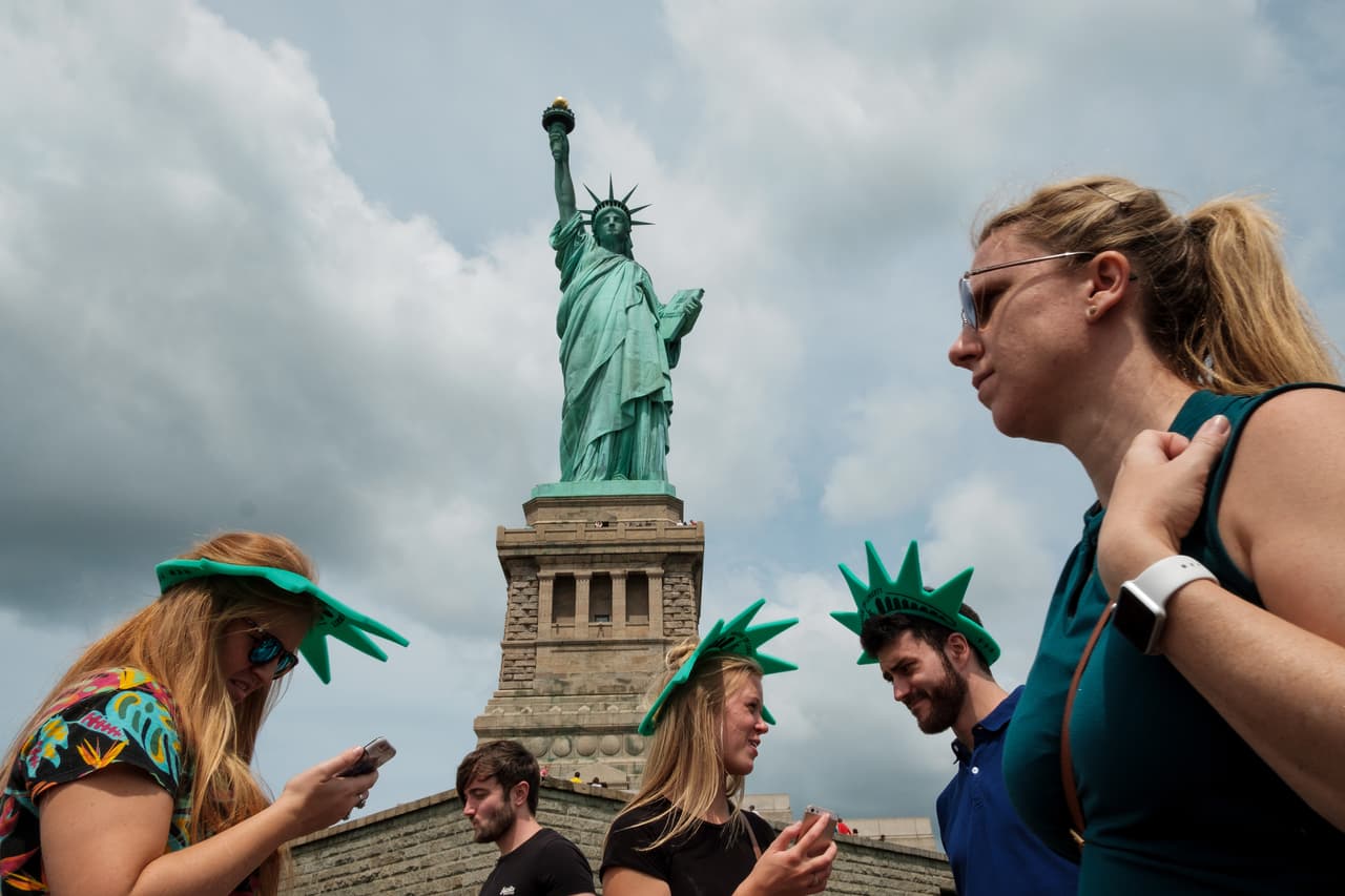 Estatua de la Libertad.