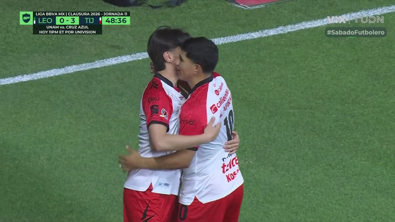 ¡Del gozo al pozo! Le anulan gol a León y Tijuana anota el tercero