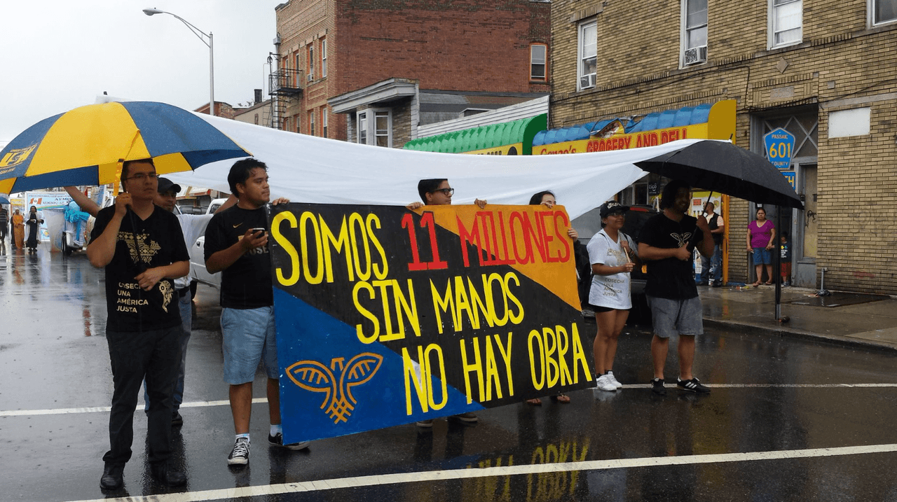 El mensaje a favor de los inmigrantes fue contundente.