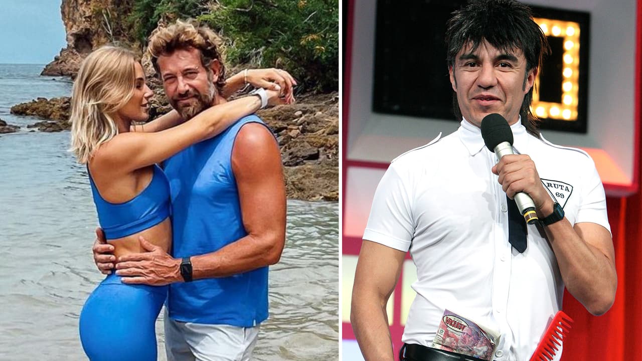 "
<b>¿Por qué se va a poner celosa?</b> No, para nada", alegó en la misma terminal aérea. 
<br>