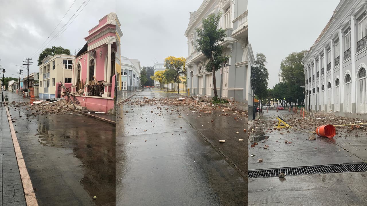 Así quedó Puerto Rico luego de un fuerte sismo de 5.4