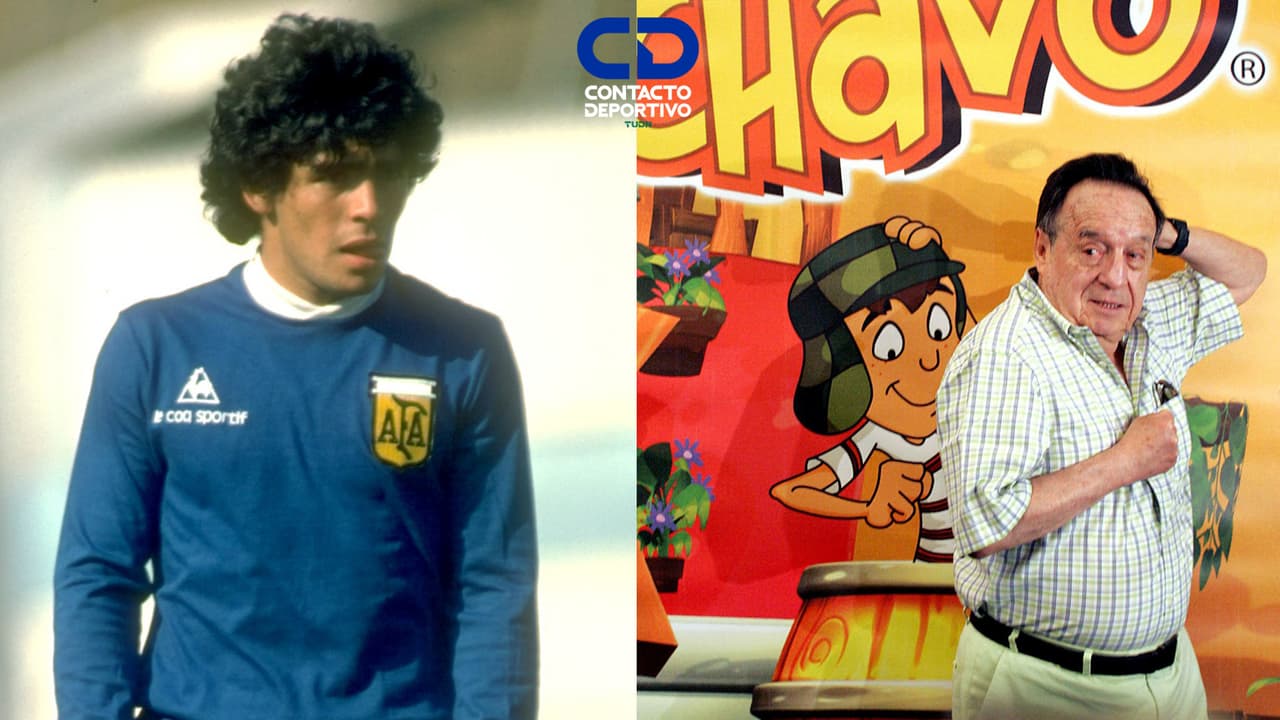 ¡El barril del 10 y del 8! Maradona se identificaba con el Chavo