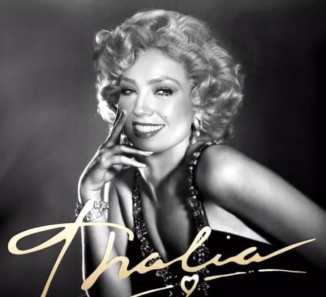 Como buena amante de lo retro, 'Thali' le rinde homenaje a su ídolo de esta manera.