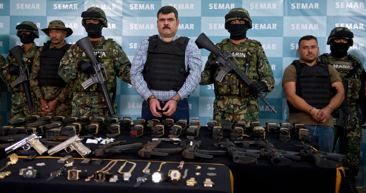 El capo Jorge Eduardo Costilla Sánchez, 'El Coss', fue capturado por la Marina mexicana en septiembre de 2012.