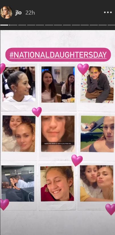 <b>Jennifer López</b> es otra de las famosas que se unió a la especial fecha y publicó imágenes junto a Emme.
<br>