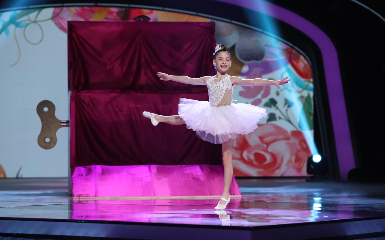 Leah es incomparable sobre la pista de baile. La integrante de los Pequeños Guerreros conquistó a los jueces. 
<b><a href="http://www.univision.com/shows/pequenos-gigantes/leah-es-incomparable-sobre-la-pista-de-baile-video" target="_blank">Mira aquí el video</a></b>