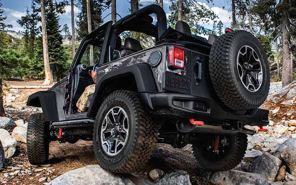 El Jeep Wrangler 2016 en acción