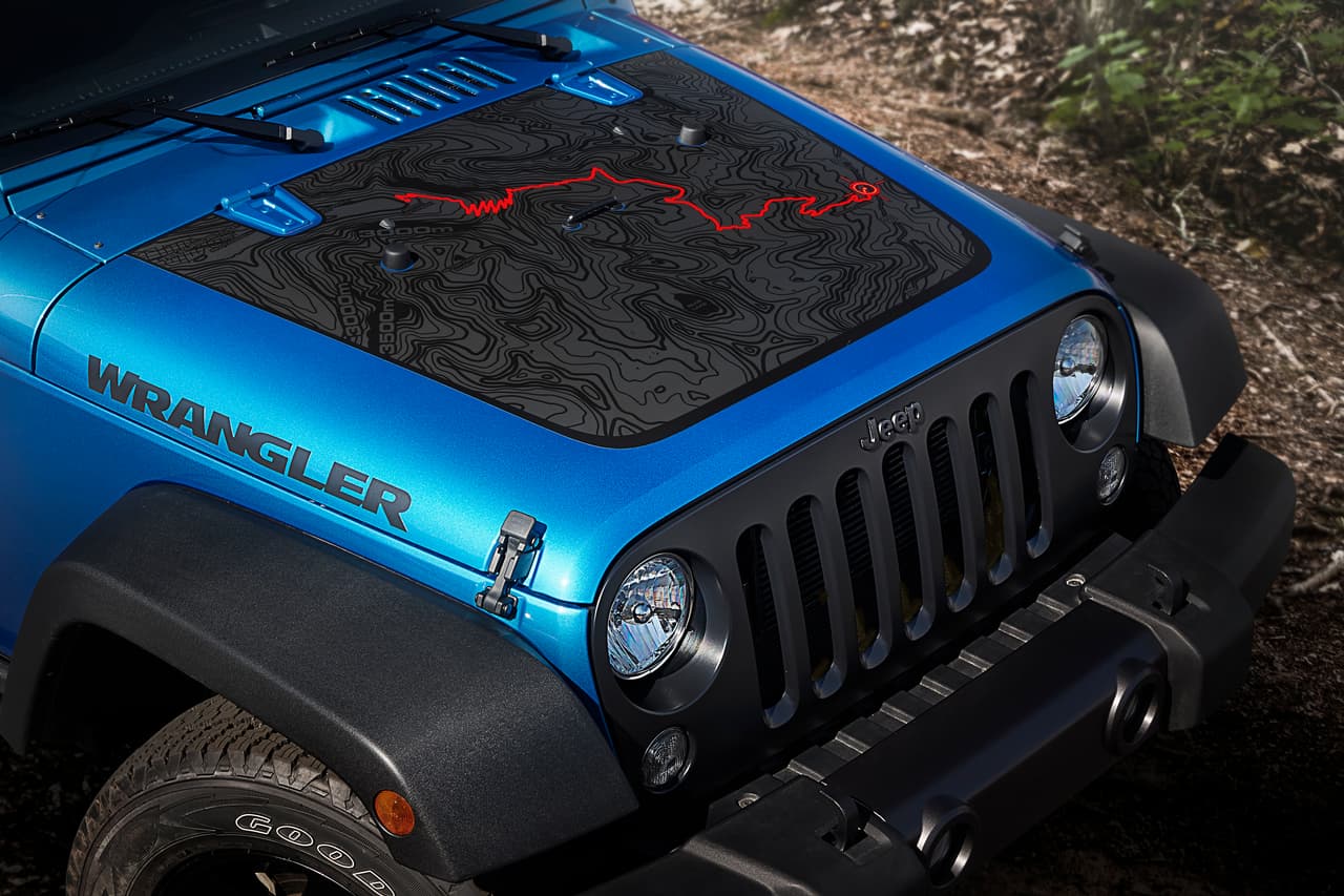 Las oportunidades de personalización del Jeep Wrangler 2016 son extensas
