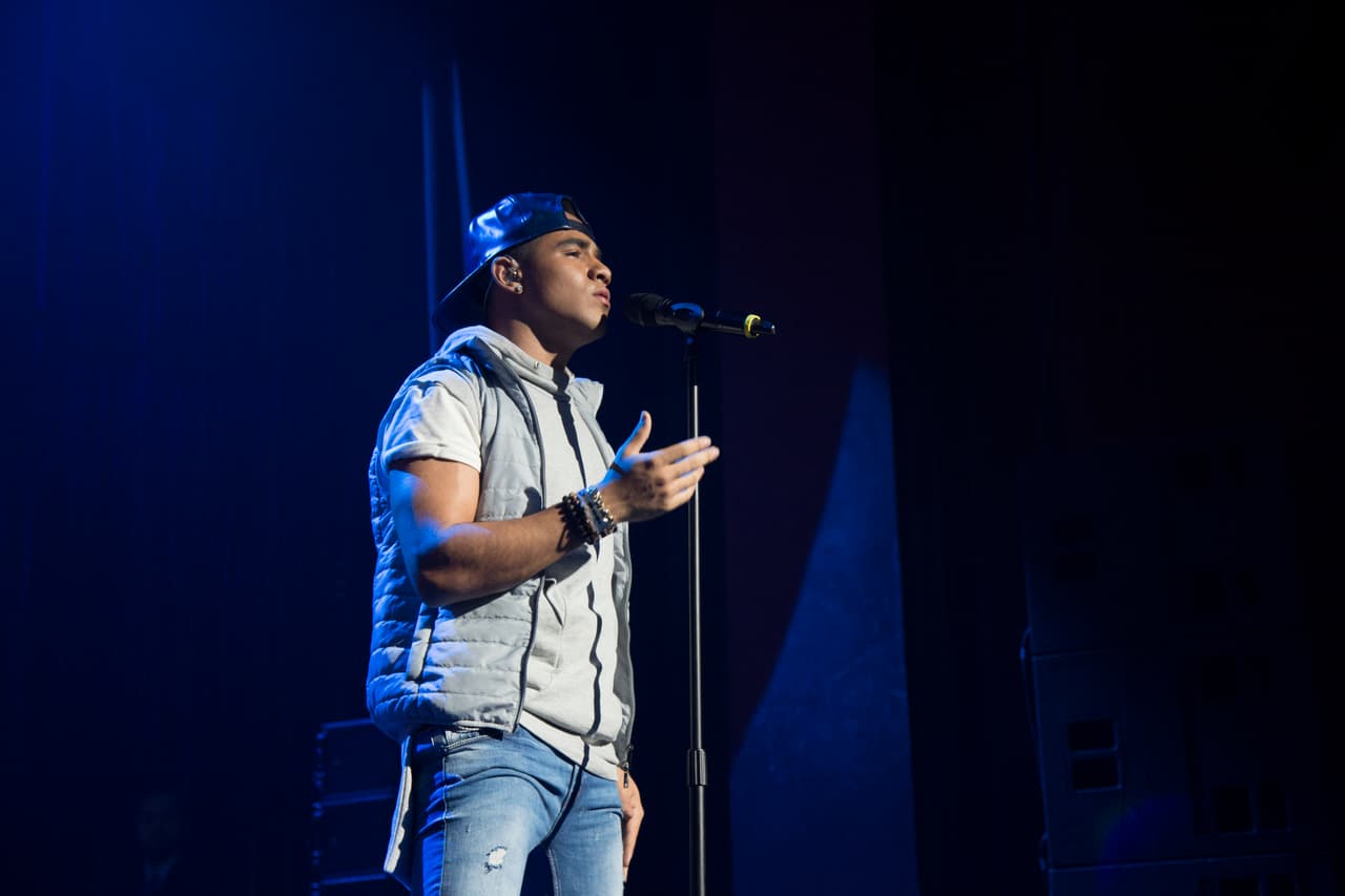 CNCO en el Fillmore de Miami Beach.