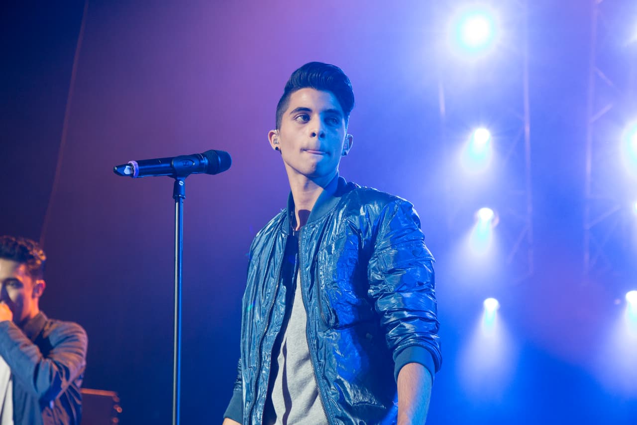 CNCO en el Fillmore de Miami Beach.