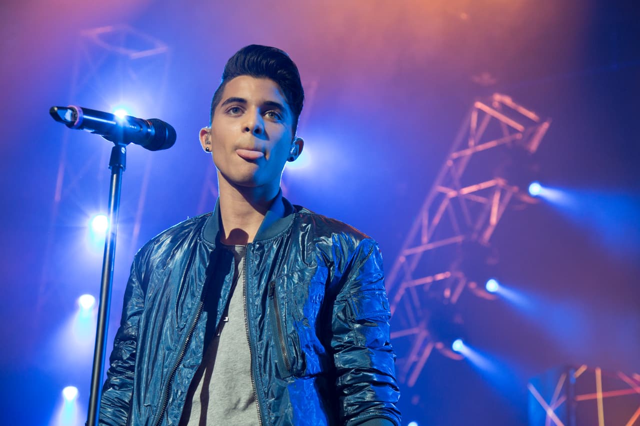 CNCO en el Fillmore de Miami Beach.