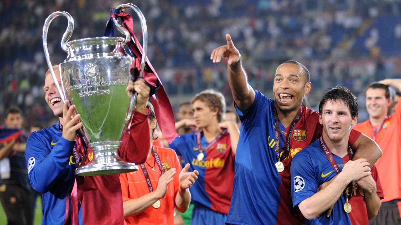 Thierry Henry duda que el PSG y Messi levanten la Champions League