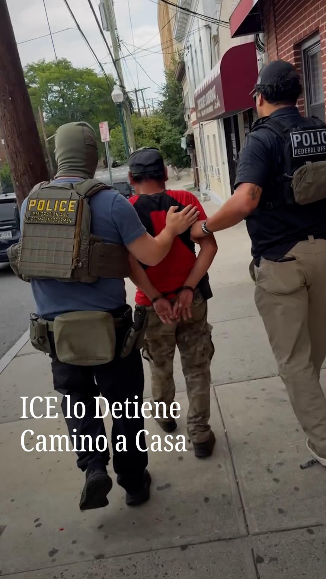 Inmigración: ICE lo detiene camino a casa