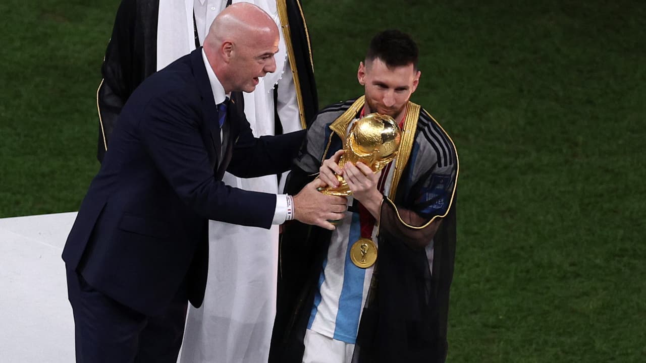 Messi ya no juega en el Barcelona, pero la ciudad celebró su título en la Copa del Mundo como propia