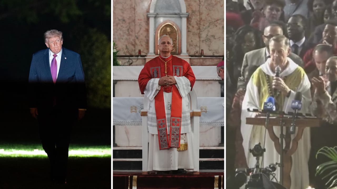 Trump ataca al papa León XIV y un sacerdote de Chicago se cuestiona si el presidente tiene "alma"