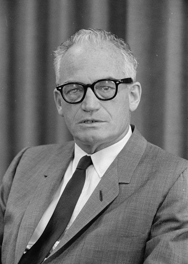 Goldwater es considerado el precursor de la revolución conservadora de los años 80 en EEUU.