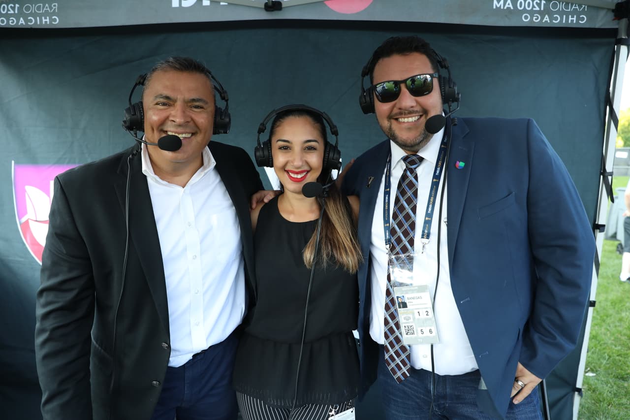 Mafer tomó su lugar con sus compañeros de Univision Deportes Radio.