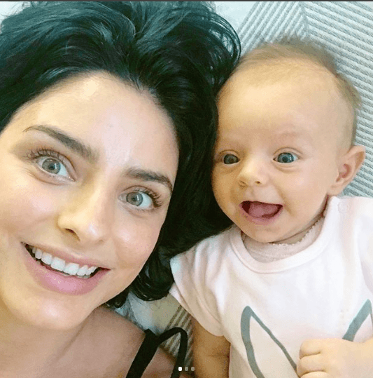 Aislinn Derbez celebra 7 meses de Kailani con tierna fotografía 