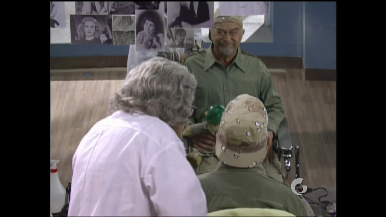 Así que fue a la peluquería para que le cortaran el cabello.