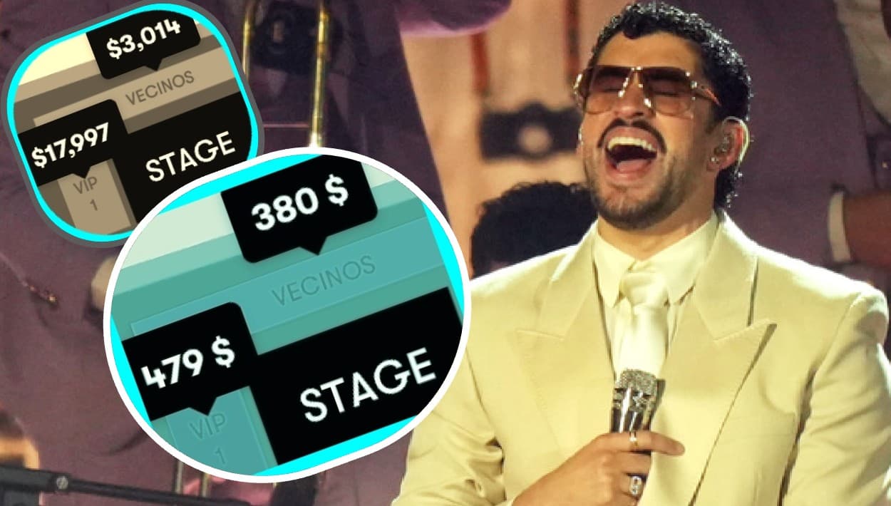 ¿Boletos para Bad Bunny? En reventa bajan precios de miles a cientos de dólares