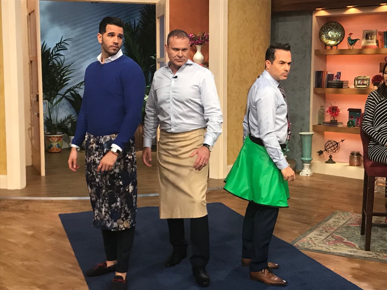 Yisus, Alan y Carlos se veían muy coquetos, realmente se lucieron modelando.