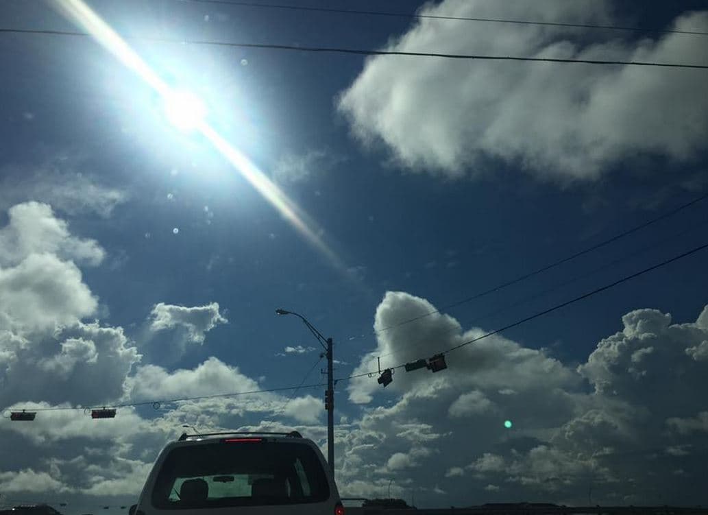 La audiencia compartió fotos de la zona tras el paso de la tormenta Bill.