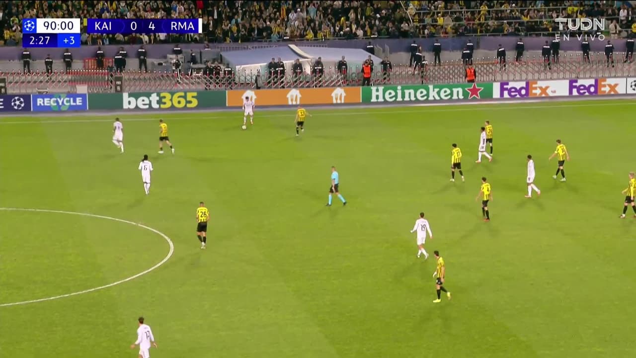 ¡GOL!  anota para Real Madrid. Brahim Díaz