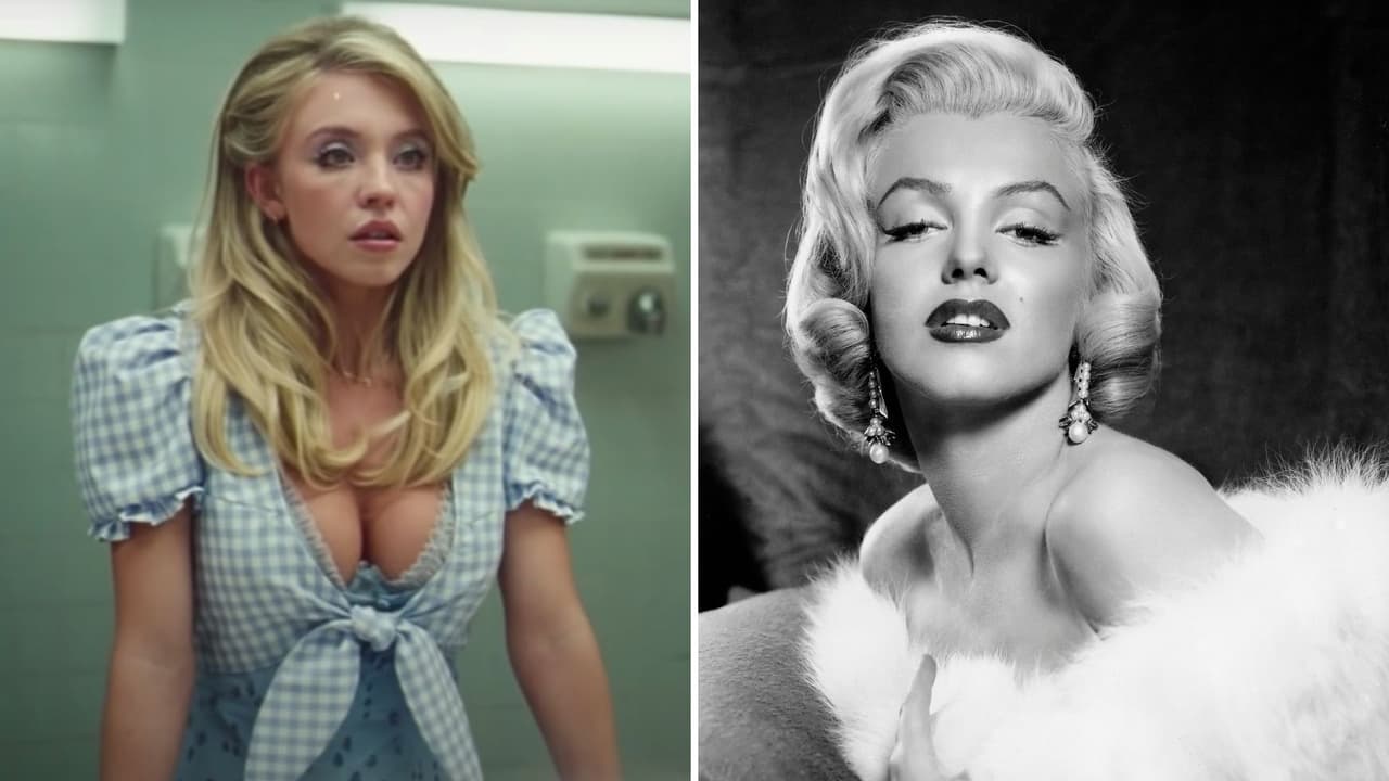 Cassie de 'Euphoria' y Marilyn Monroe