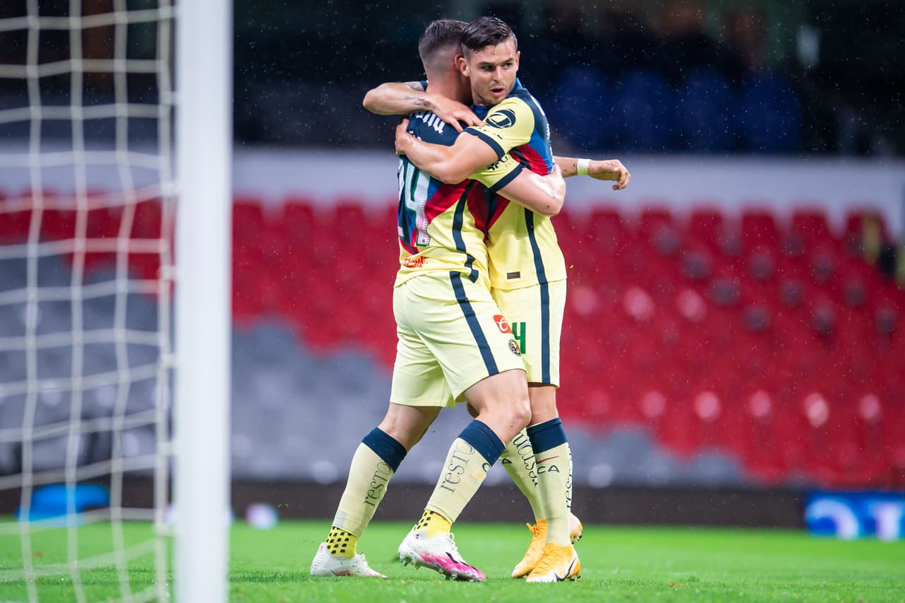 Las Águilas abrieron el marcador a los 19’ con gol de Viñas.