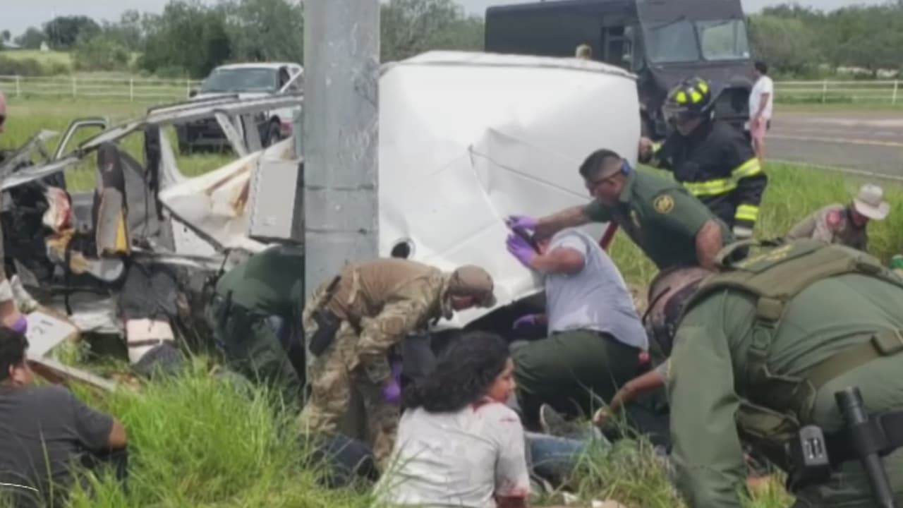 Lo que se sabe del accidente de una camioneta con inmigrantes que dejó al menos 10 muertos en Texas