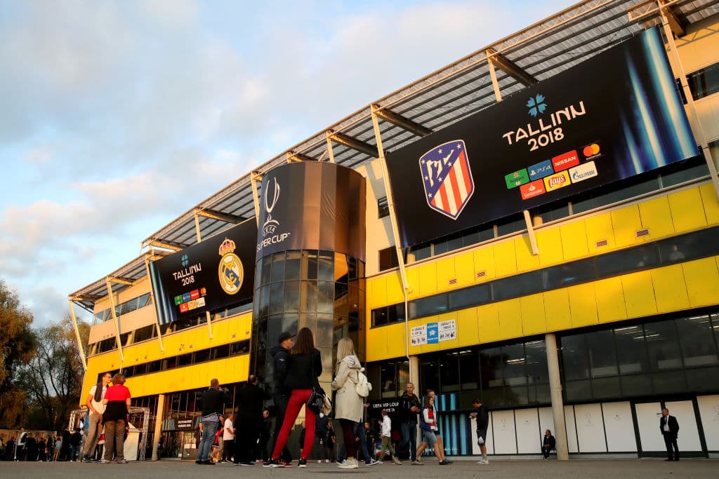 El Lilleküla Stadium fue la sede del primer juego del Real Madrid en la era post Cristiano Ronaldo y fue un Derby Madrileño ante el Atlético de Madrid por la Súper Copa de la UEFA en Tallin, Estonia.
