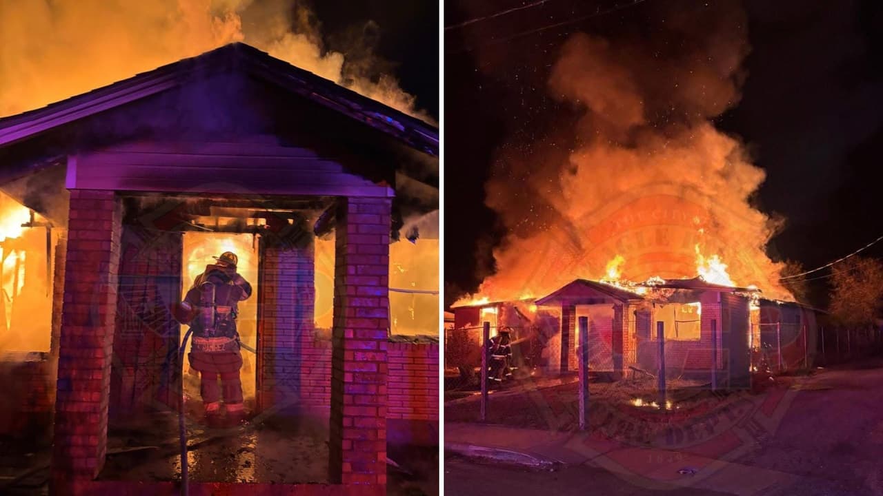 Familia de Eagle Pass lo pierde todo en incendio que consumió su vivienda