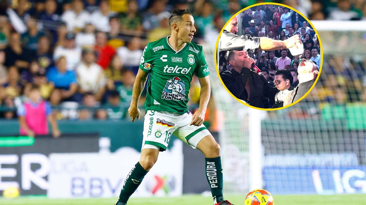 ¡Salud! Guardado disfruta de concierto con un buen trago de tequila