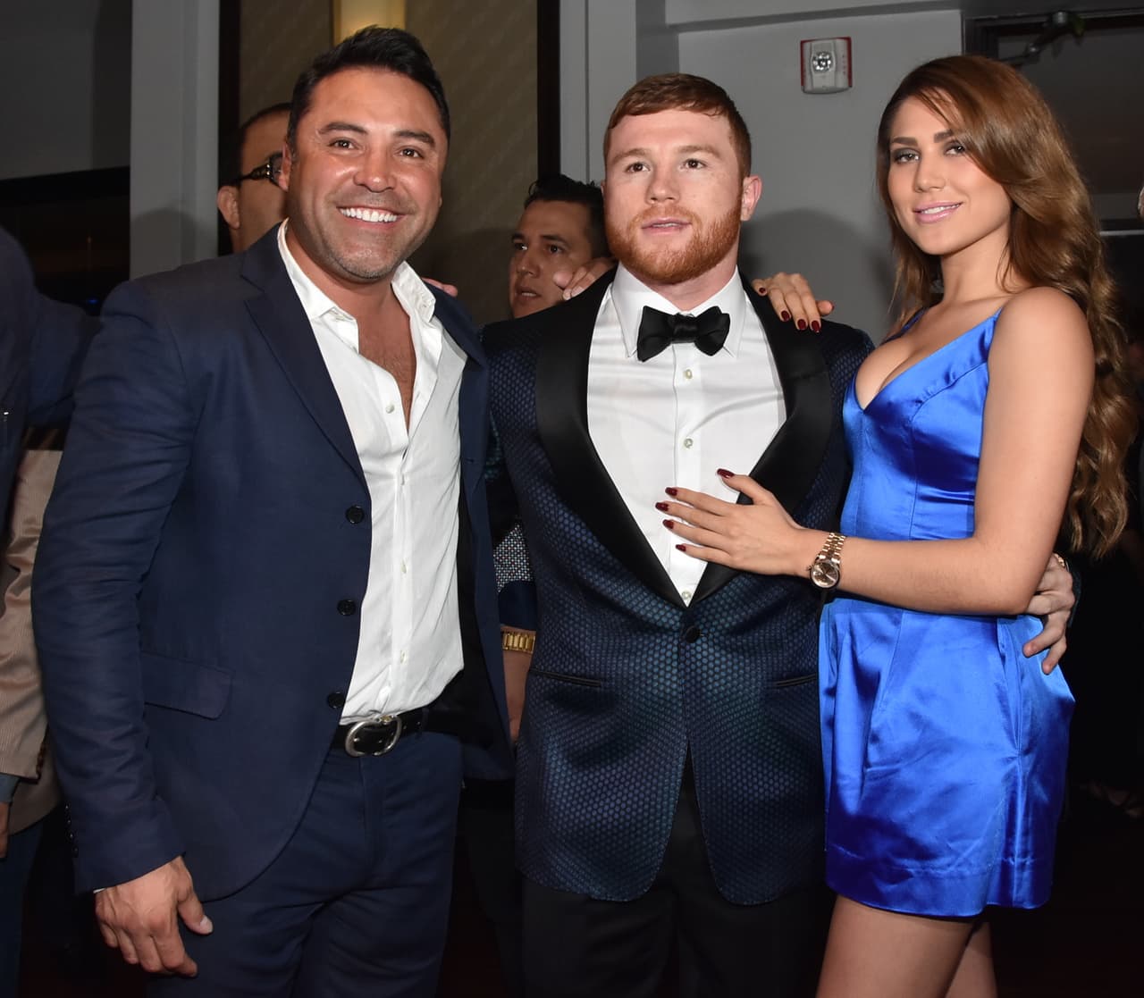 Y allí, por primera vez, se le vio con Fernanda Gómez.