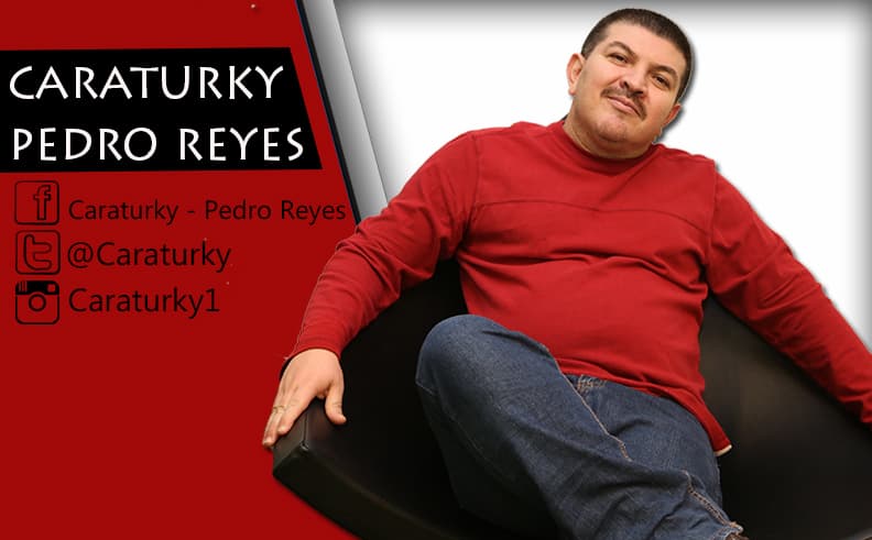 Caraturky Pedro Reyes