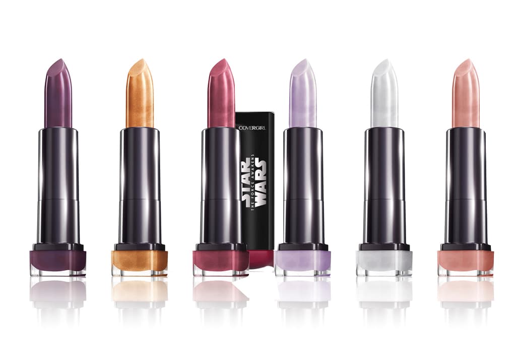 El acabado de los lipstick es metálico.