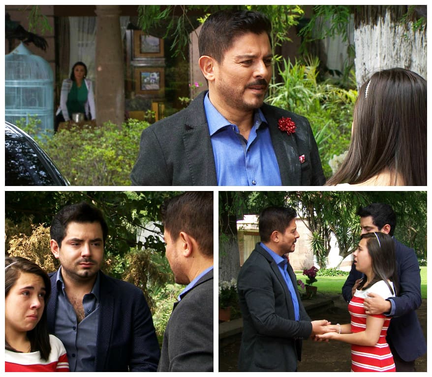 Bueno, pues dile adiós a tu familia... Alejandra está súper triste. ¡Hubieras pensado en ellos!