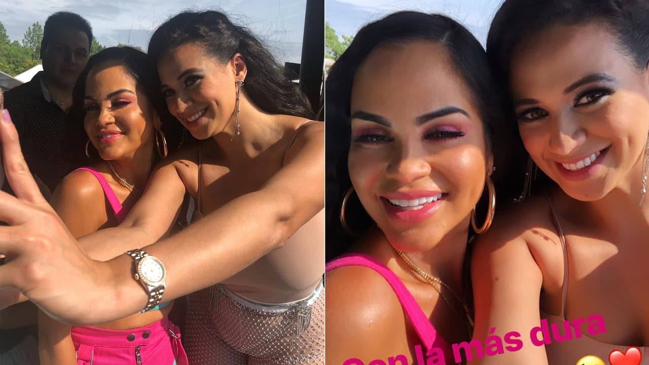 En Chicago hubo duelo de reinas entre 
<b>Natti Natasha</b> y 
<b>Carla Medrano</b>.