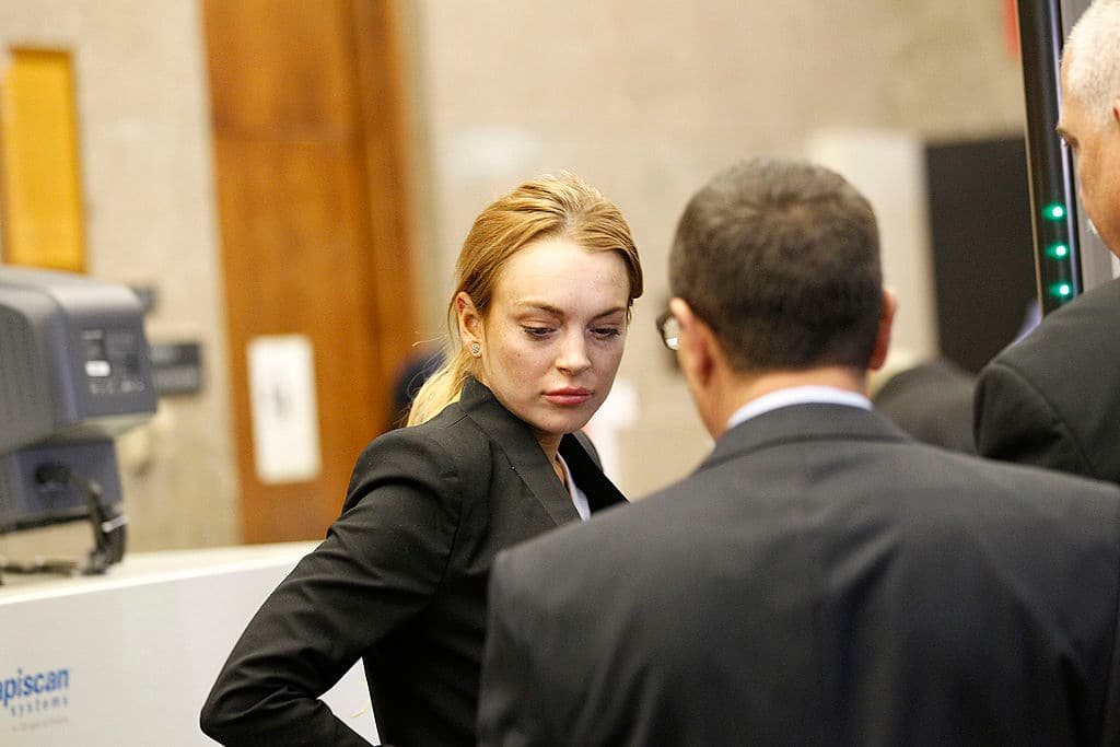 Lindsay Lohan: el 7 de julio del 2010 se llevó a cabo el juicio que fue transmitido en vivo por internet, alcanzando los 2.3 millones de espectadores.